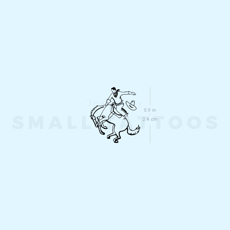 Rodeo Temporary Tattoo (Set of 3)