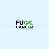 Fuck Kidney Cancer Temporary Tattoo (Set of 3)