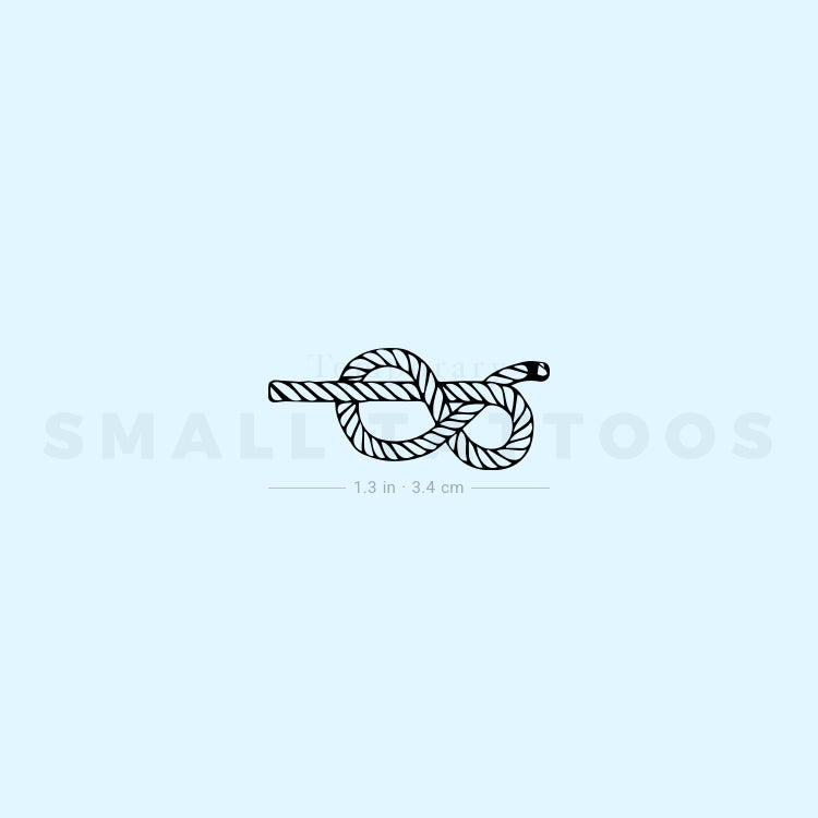 Figure-eight Knot Temporary Tattoo (Set of 3)