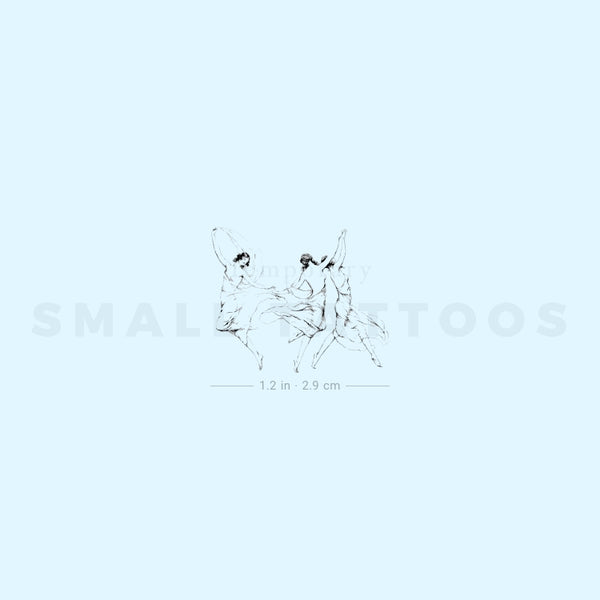 Andante Temporary Tattoo (Set of 3)