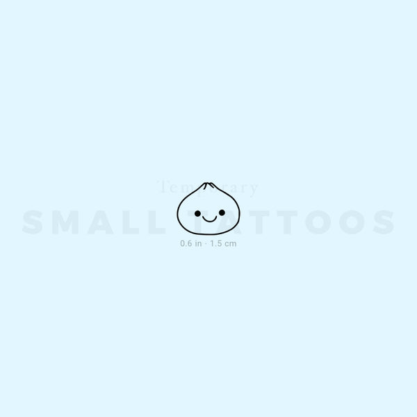 Tiny Dumpling Temporary Tattoo (Set of 3)