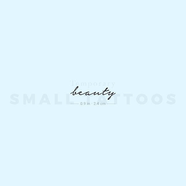 Beauty Temporary Tattoo (Set of 3)