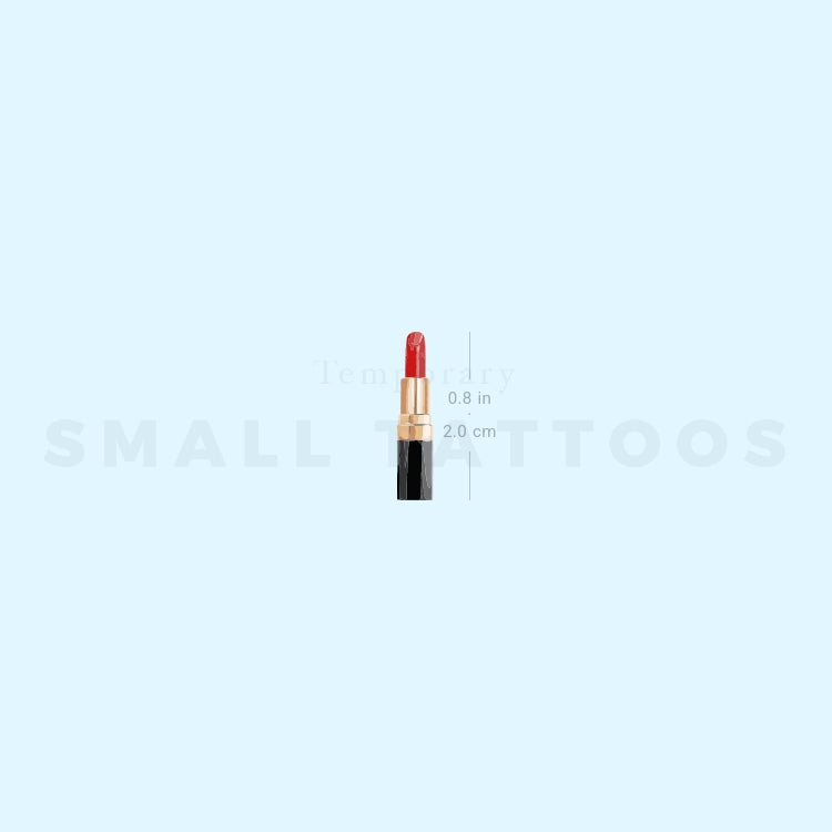 Lipstick Temporary Tattoo (Set of 3)