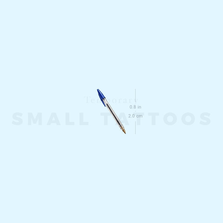 Ballpoint Pen Temporary Tattoo (Set of 3)
