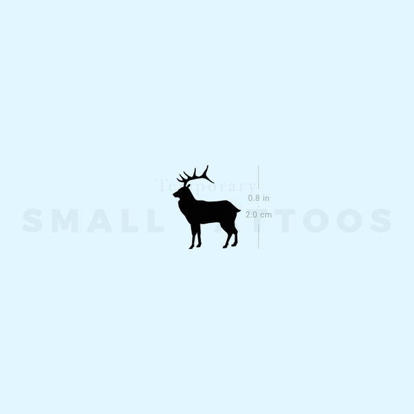 Reindeer Temporary Tattoo (Set of 3)