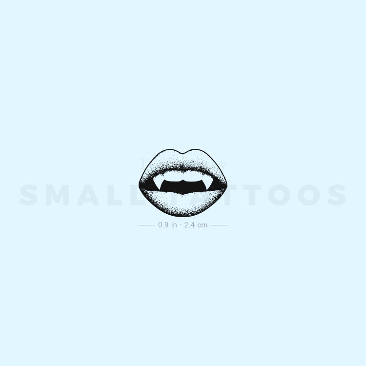 Vampire Temporary Tattoo (Set of 3)