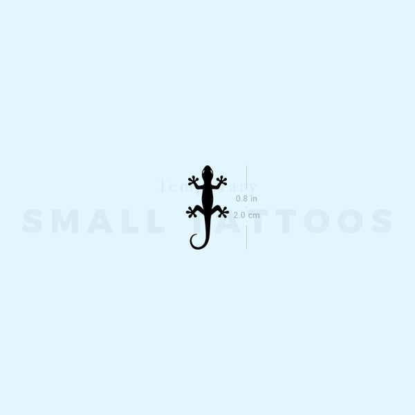 Gecko Temporary Tattoo (Set of 3)