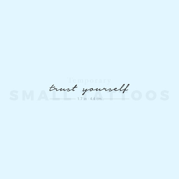 Trust Yourself Temporary Tattoo (Set of 3)