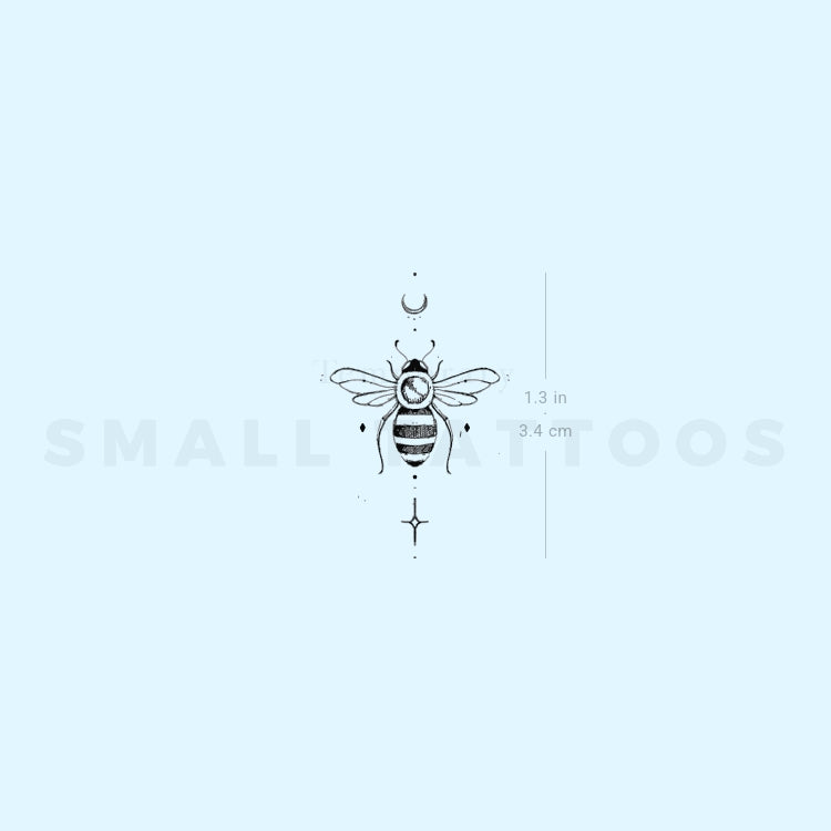 Bee By Stefano Mazza Temporary Tattoo (Set of 3)