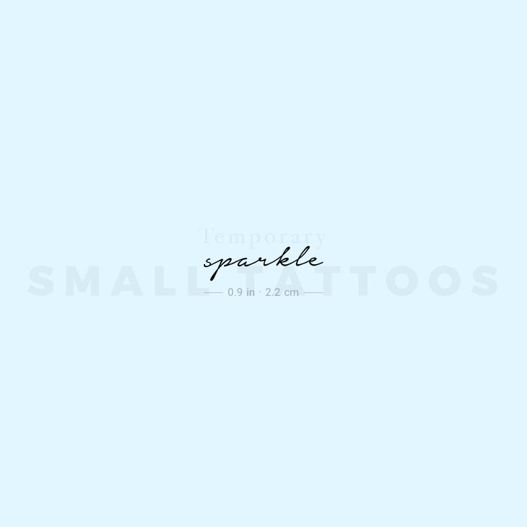 Sparkle Temporary Tattoo (Set of 3)