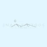 Mountain Temporary Tattoo By M3.Ink (Set of 3)