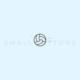 Barcelona Crest Football Temporary Tattoo (Set of 3)