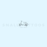 Vespa Scooter Temporary Tattoo (Set of 3)