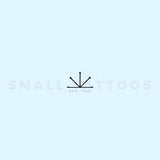 Imbolc Symbol Temporary Tattoo (Set of 3)
