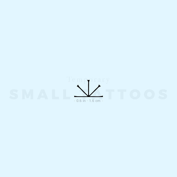 Imbolc Symbol Temporary Tattoo (Set of 3)