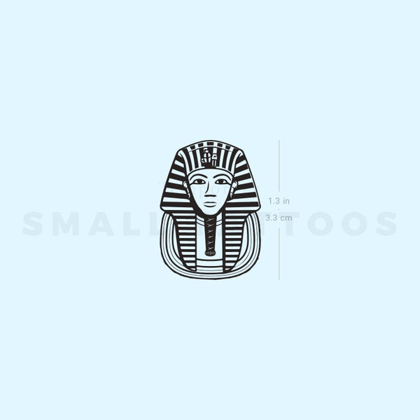 Tutankhamun Temporary Tattoo (Set of 3)