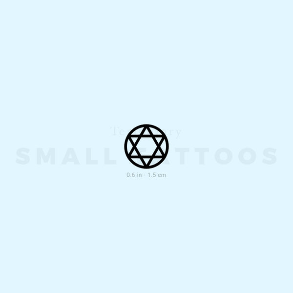 Seal Of Solomon Temporary Tattoo (Set of 3)