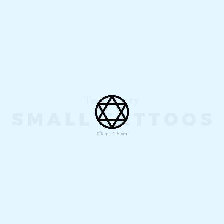 Seal Of Solomon Temporary Tattoo (Set of 3)