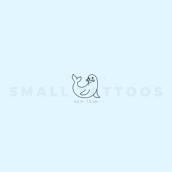 Seal Temporary Tattoo (Set of 3)