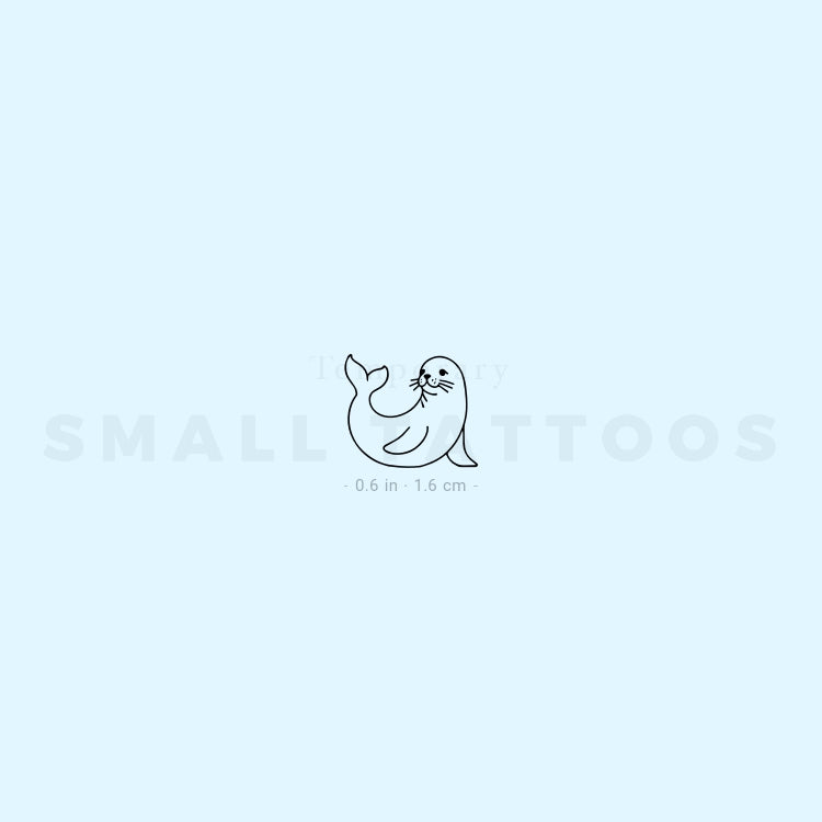 Seal Temporary Tattoo (Set of 3)