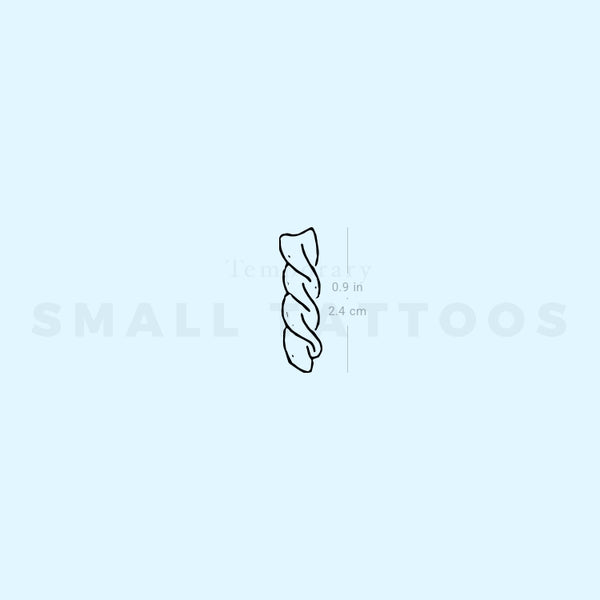 Fusilli Pasta Temporary Tattoo (Set of 3)