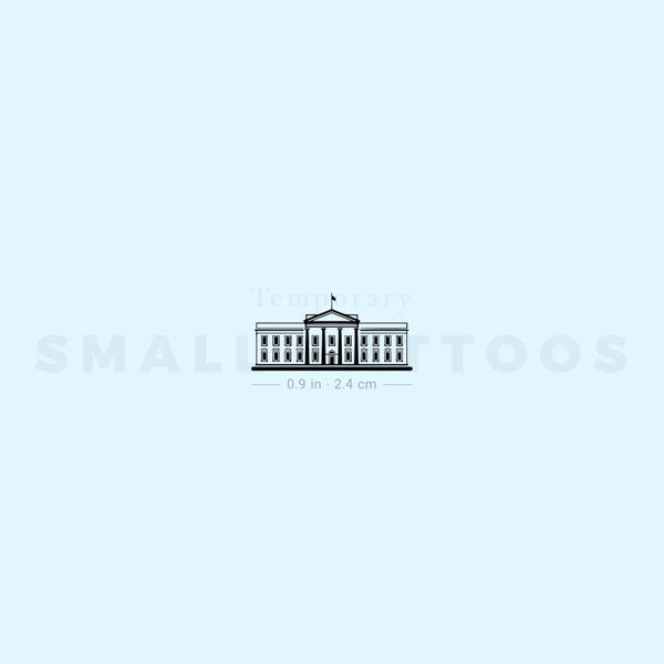 The White House Temporary Tattoo (Set of 3)