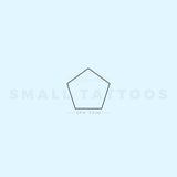 Pentagon Temporary Tattoo (Set of 3)