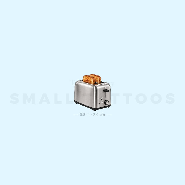 Toaster Temporary Tattoo (Set of 3)