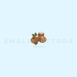 Yule Log Temporary Tattoo (Set of 3)
