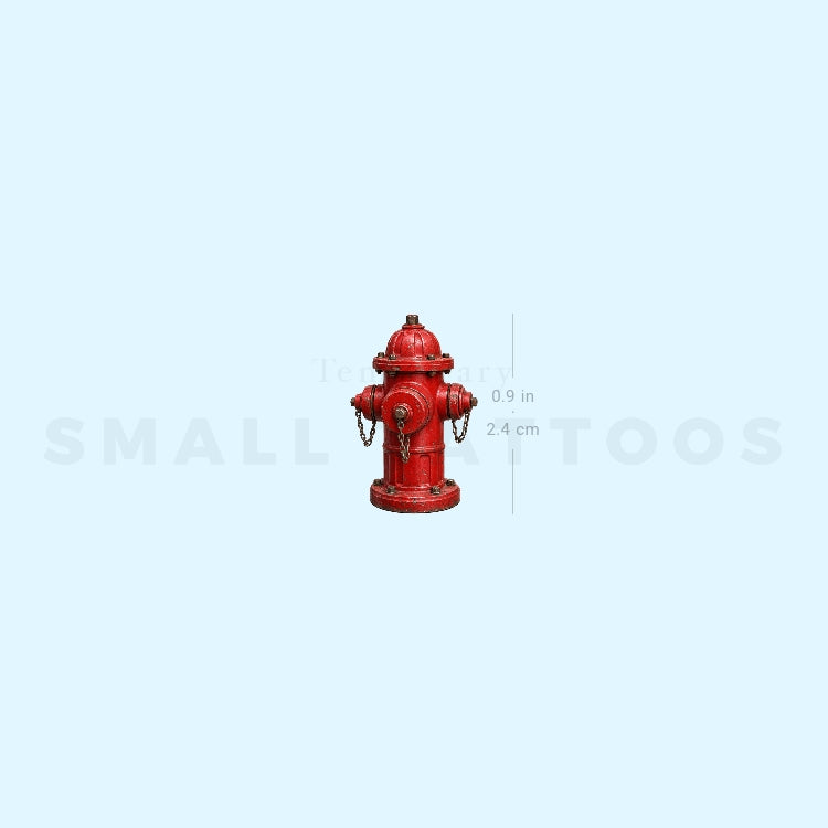 Fyre Hydrant Temporary Tattoo (Set of 3)