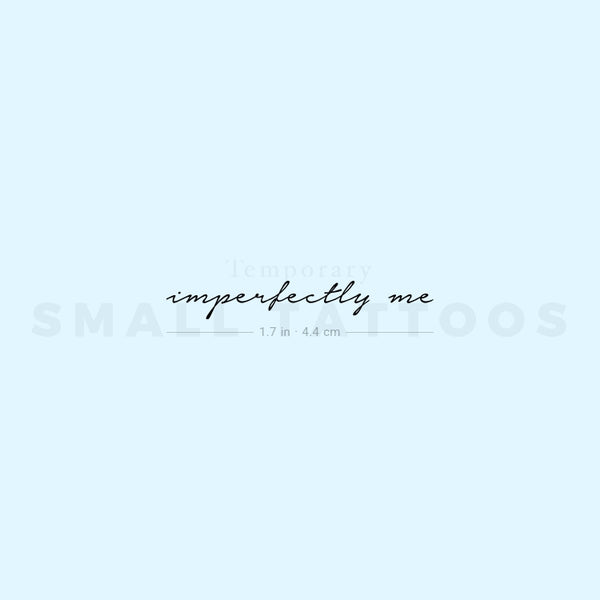 Imperfectly Me Temporary Tattoo (Set of 3)