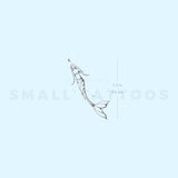 Mermaid By Stefano Mazza Temporary Tattoo (Set of 3)