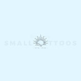 Boho Sunset Temporary Tattoo (Set of 3)