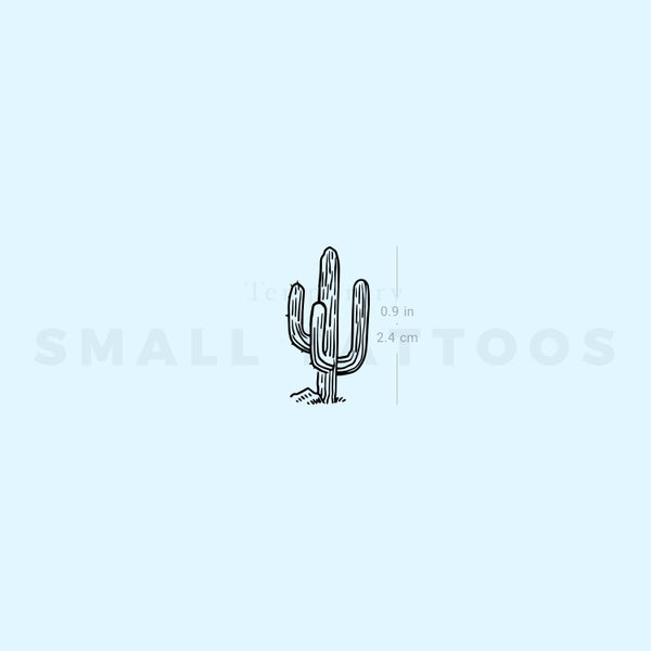 Saguaro Temporary Tattoo (Set of 3)