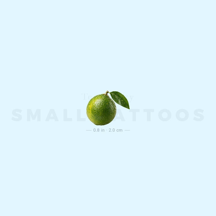 Little Lime Temporary Tattoo (Set of 3)