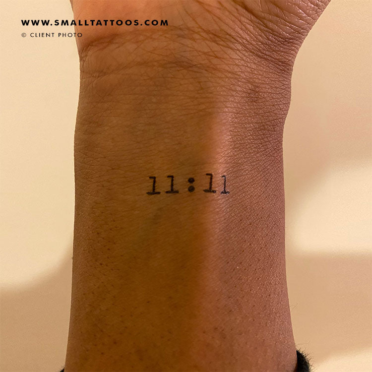 11 11 tattoo | The Flash Tattoo