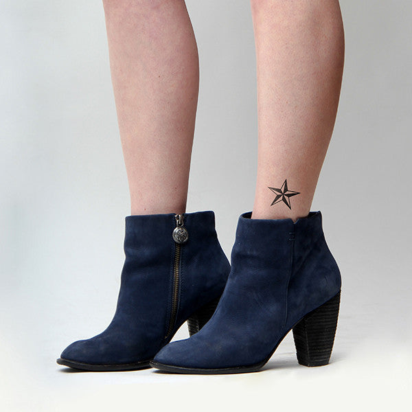 Nautical Star Temporary Tattoo (Set of 3)