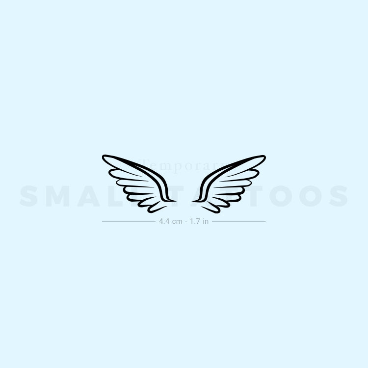 Wing Couple Temporary Tattoo (Set of 3)