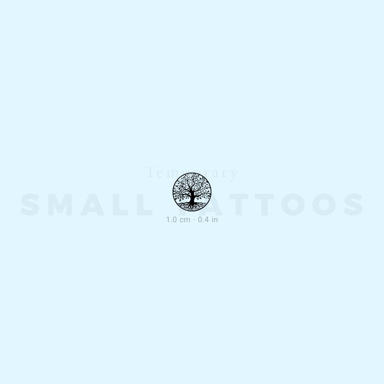 Little Tree of Life Temporary Tattoo (Set of 3)