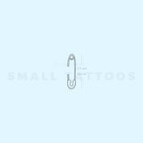 Safety Pin Temporary Tattoo (Set of 3)