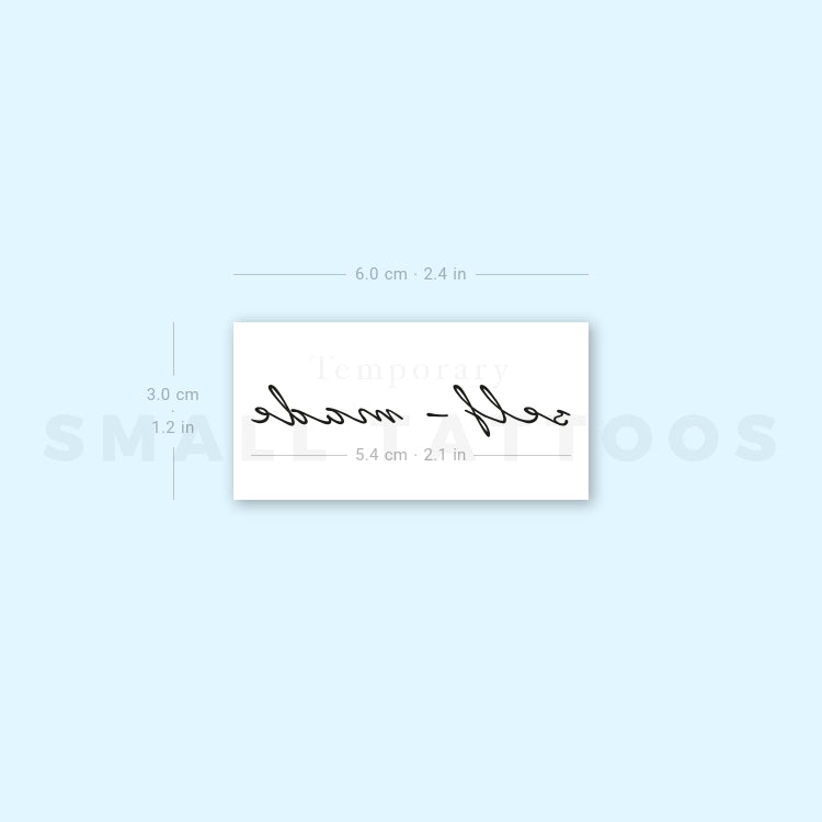 Self-Made Temporary Tattoo (Set of 3)