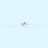 Tiny Infinity Arrow Temporary Tattoo (Set of 3)