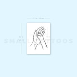 Puppy High Five Temporary Tattoo (Set of 3)