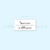 Mind Over Matter Temporary Tattoo (Set of 3)