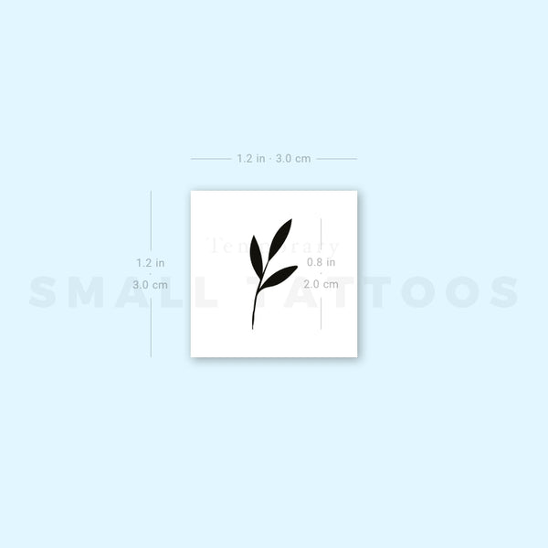 Small Sprout Temporary Tattoo (Set of 3)