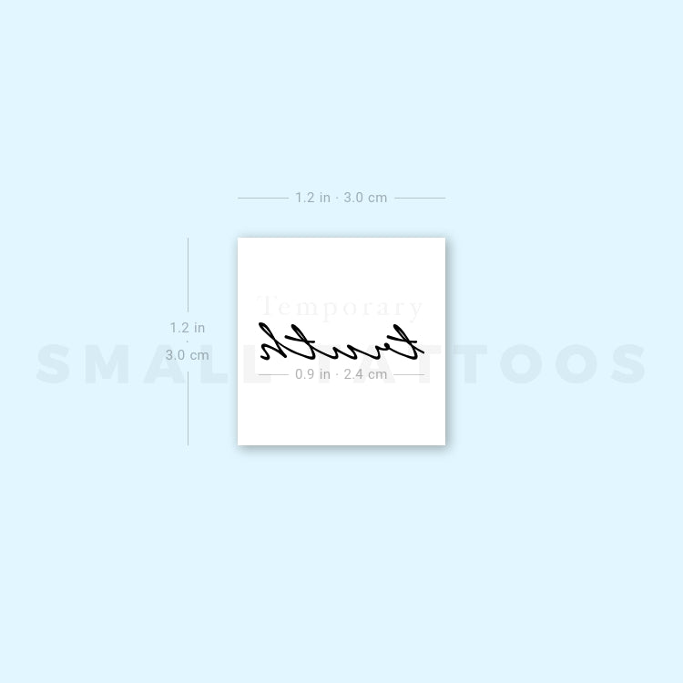 'Truth' Temporary Tattoo (Set of 3)