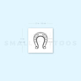 Horseshoe Temporary Tattoo (Set of 3)