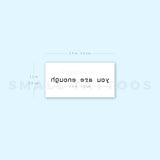 You Are Enough Temporary Tattoo (Set of 3)