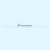 'Dreamer' Temporary Tattoo (Set of 3)