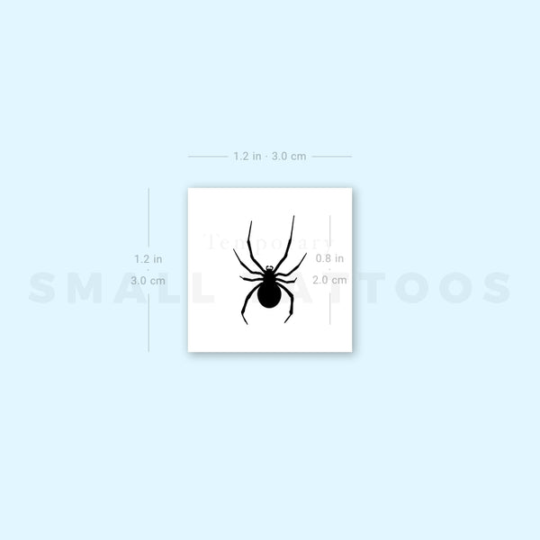 Spider Temporary Tattoo (Set of 3)
